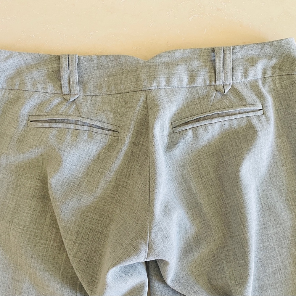Light Gray Creased Business Pants Trousers S - Picture 2 of 7